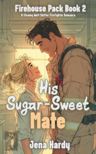 cover of His Sugar-Sweet Mate, a PNR short read romance